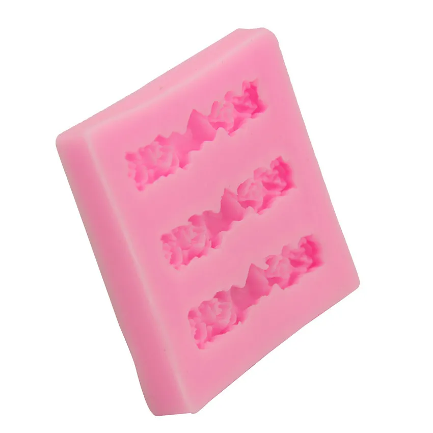 Прямая Заводская цена Любовь цветок Форма для торта DIY силиконовые мягкие