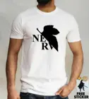 Neon Genesis Аска Лэнгли сорью (Evangelion NERV футболка классическая короткая футболка с героями из японского аниме унисекс короткий рукав S - 3XL