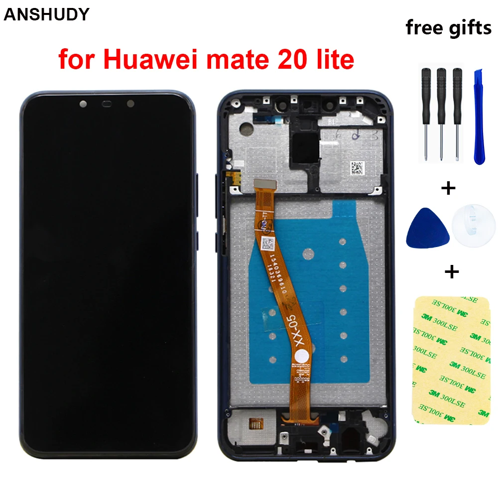 Дисплейный модуль для Huawei mate 20 lite с рамкой и инструментами | Мобильные телефоны