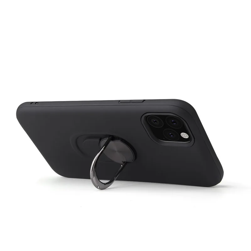 Чехол для телефона для iPhone 11 Pro XR X 10 TPU Скрытая подставка с автомобильным магнитом чехол для iPhone 6 7 8 Plus XS MAX Capa Fundas
