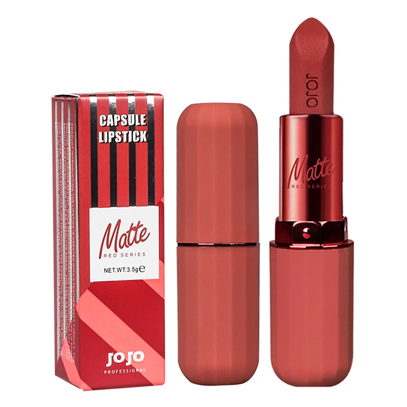 

Waterproof Silky Matte Lipstick Long Lasting Moisture Lipstick Matte Red Lip stick Cosmetic