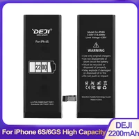 deji battery for iphone 6s6gs with repair high capacity real 2200mah mobile phone original lithium batteries replacement
