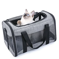 portable dog cat carrier bag puppy kitten travel breathable foldable pet handbag for cats dogs outdoor backpack supplies