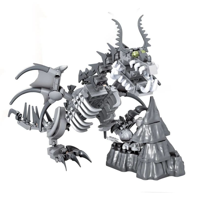 

Конструктор AUSINI Dragon Skeleton, Детский конструктор, Череп, игрушки для детей
