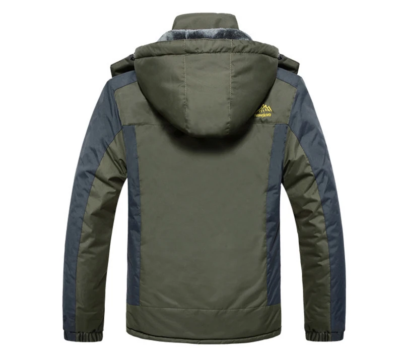 Мужской лыжный костюм размера плюс водонепроницаемые флисовые куртки и штаны