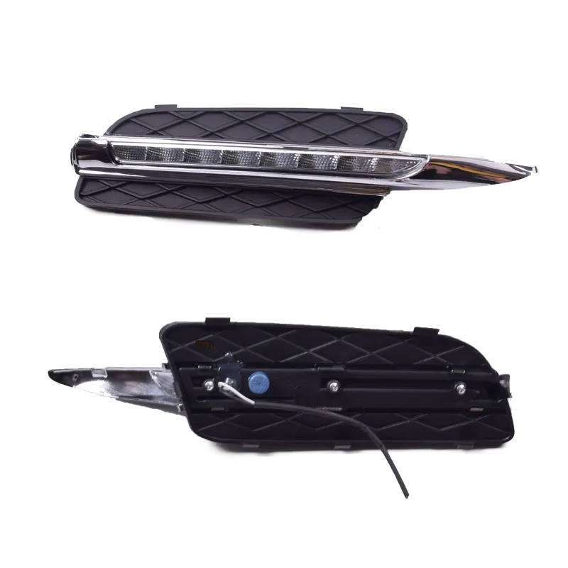 ECAHAYAKU 1 пара DRL для BMW X5 E70 2007 2008 2009 2010 дневные ходовые огни дневного света