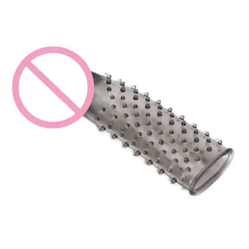 Силиконовый презерватив мужской удлинитель массажер для взрослых секс-игрушки