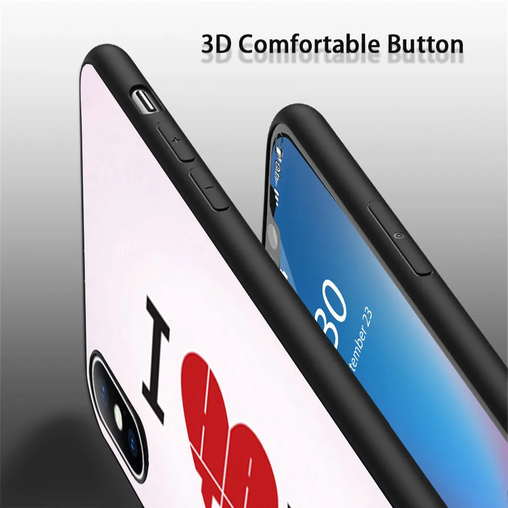 Мягкий силиконовый чехол для iPhone 11 Pro Max X 5S 6 6S XR XS 7 8 Plus | Мобильные телефоны и