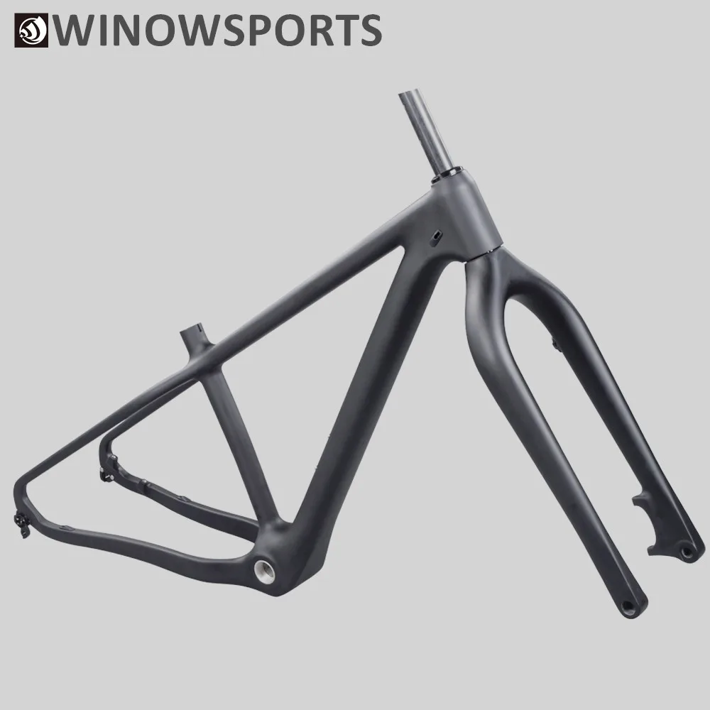 Новая 16/18 дюймовая углеродная рама для велосипеда 26er mtb Fatbike 26 × 4 8 полных шин