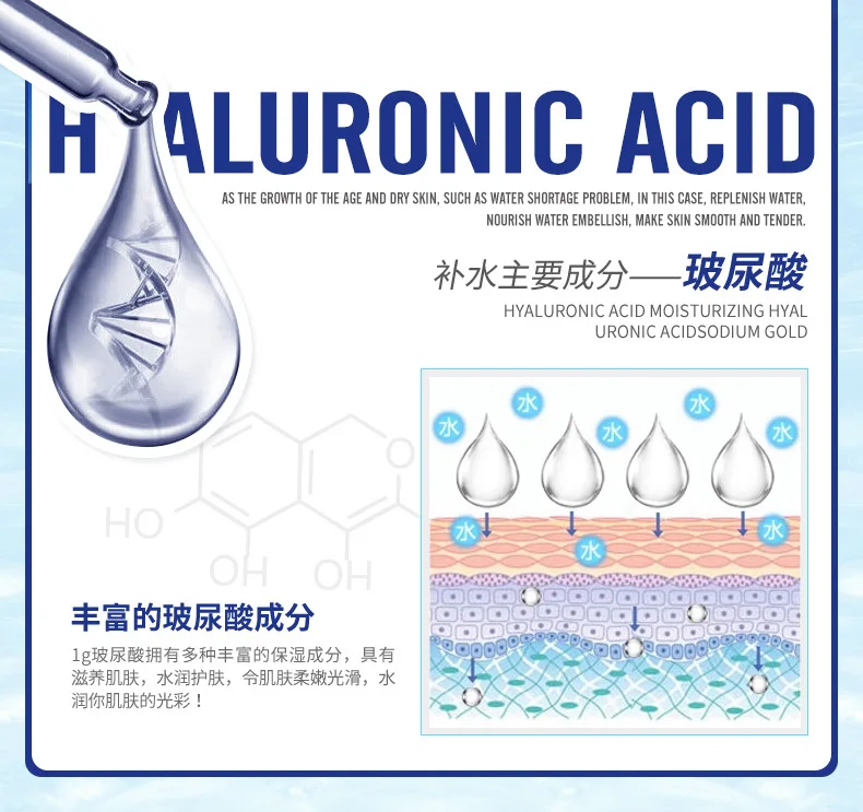 

Hyaluronic acid Anti Wrinkle Cream Anti Aging Wrinkle Firming Skin Care Imported Raw Materials Of Korean Care Face Cream