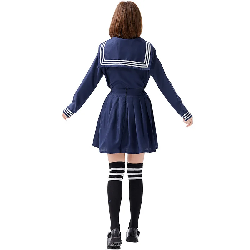 

Cute Sailor Costume For Women Japanese School Style Dress Up