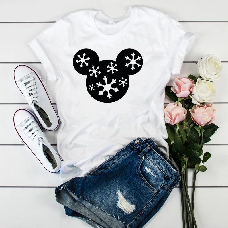 Забавная зимняя футболка с изображением собаки мопса оленя Счастливого