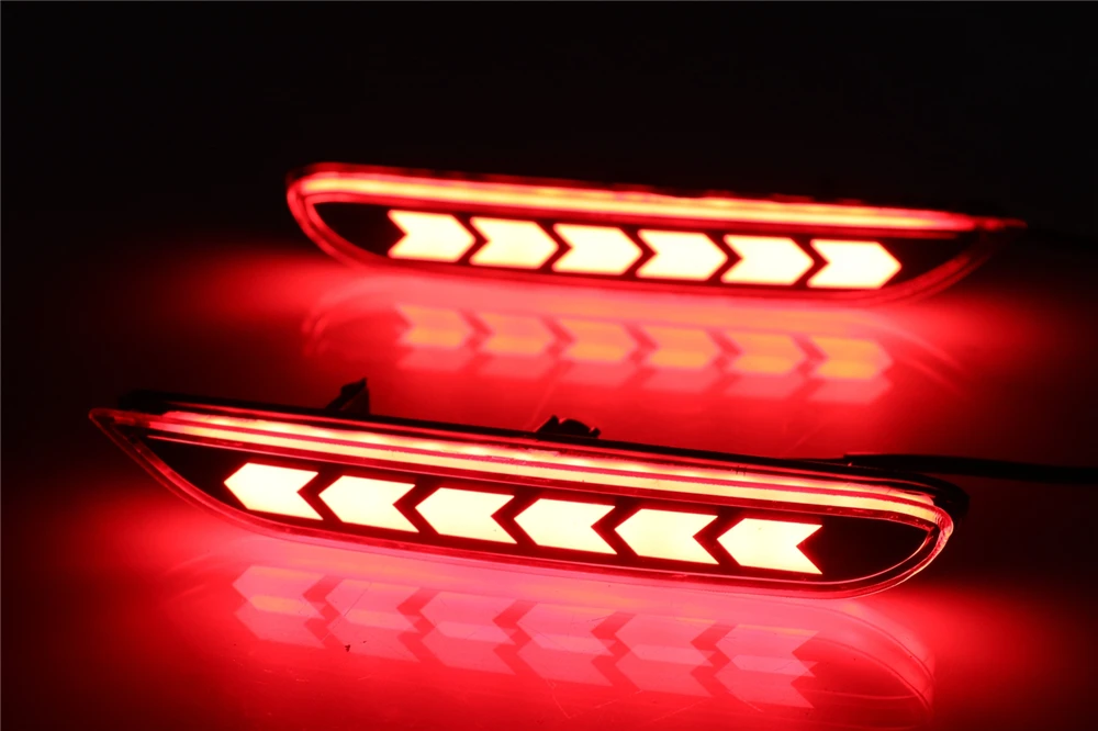 CSCSNL 2 шт. многофункциональсветодиодный автомобильная светодиодная отражающая