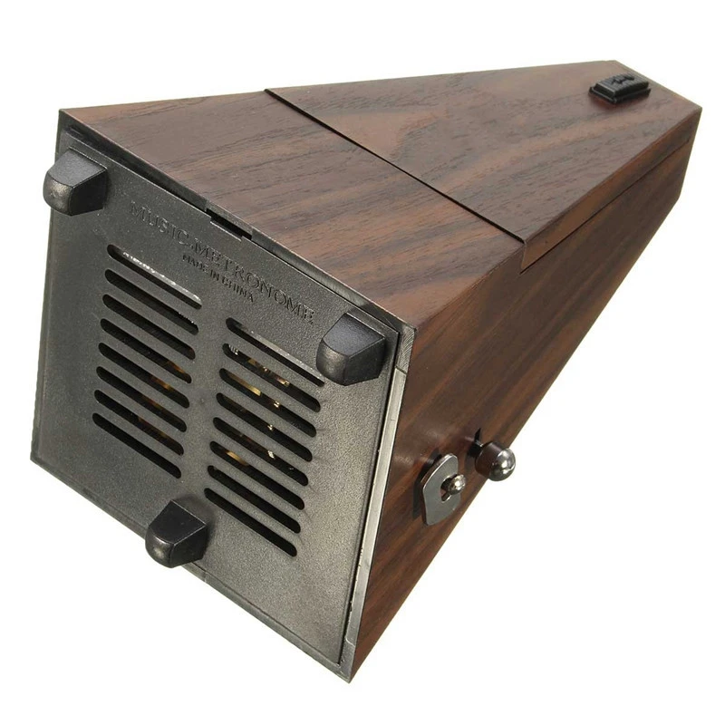ГОРЯЧАЯ HG-механический метроном Деревянный Цветной музыкальный таймер для