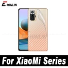 Мягкая 3D Защитная пленка для задней панели из углеродного волокна для Xiaomi Redmi Mi 11T 11S 10S 11 9T 10T 9 Note 10 8T 9S Max Pro