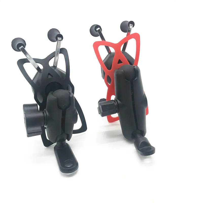 Motorcycle Smart Phone Holder Mount Stand 2 in 1 360 Degrees Rotation USB Charger for 3.5-7 inch GPS Electric Scooter | Электроника