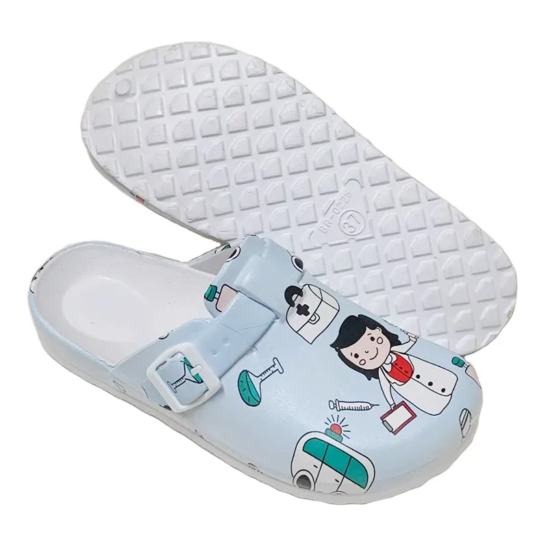 

Medical Shoes Women Nurse Slippers EVA Laboratory Doctor Clogs Non-slip Nurse Clogs Surgical Shoes Dentist Work Slippers
