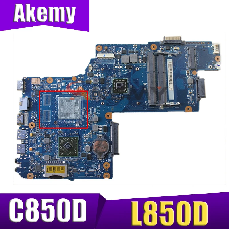 

Материнская плата AKEMY H000053030 для ноутбука Toshiba Satellite C850D C855D L850D L855D, материнская плата