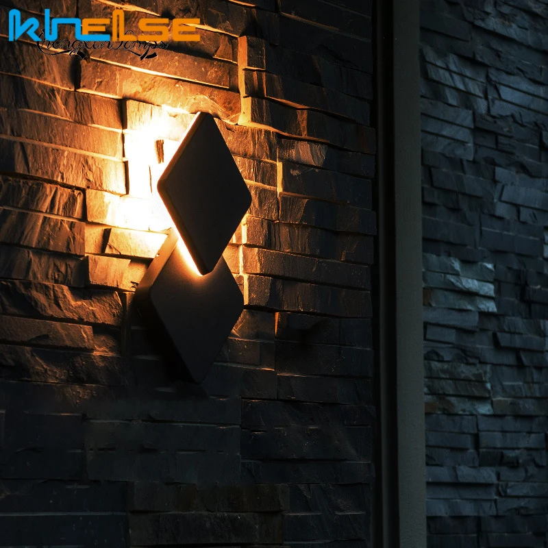 Современный светодиодный настенный светильник водонепроницаемый IP54 потолочный