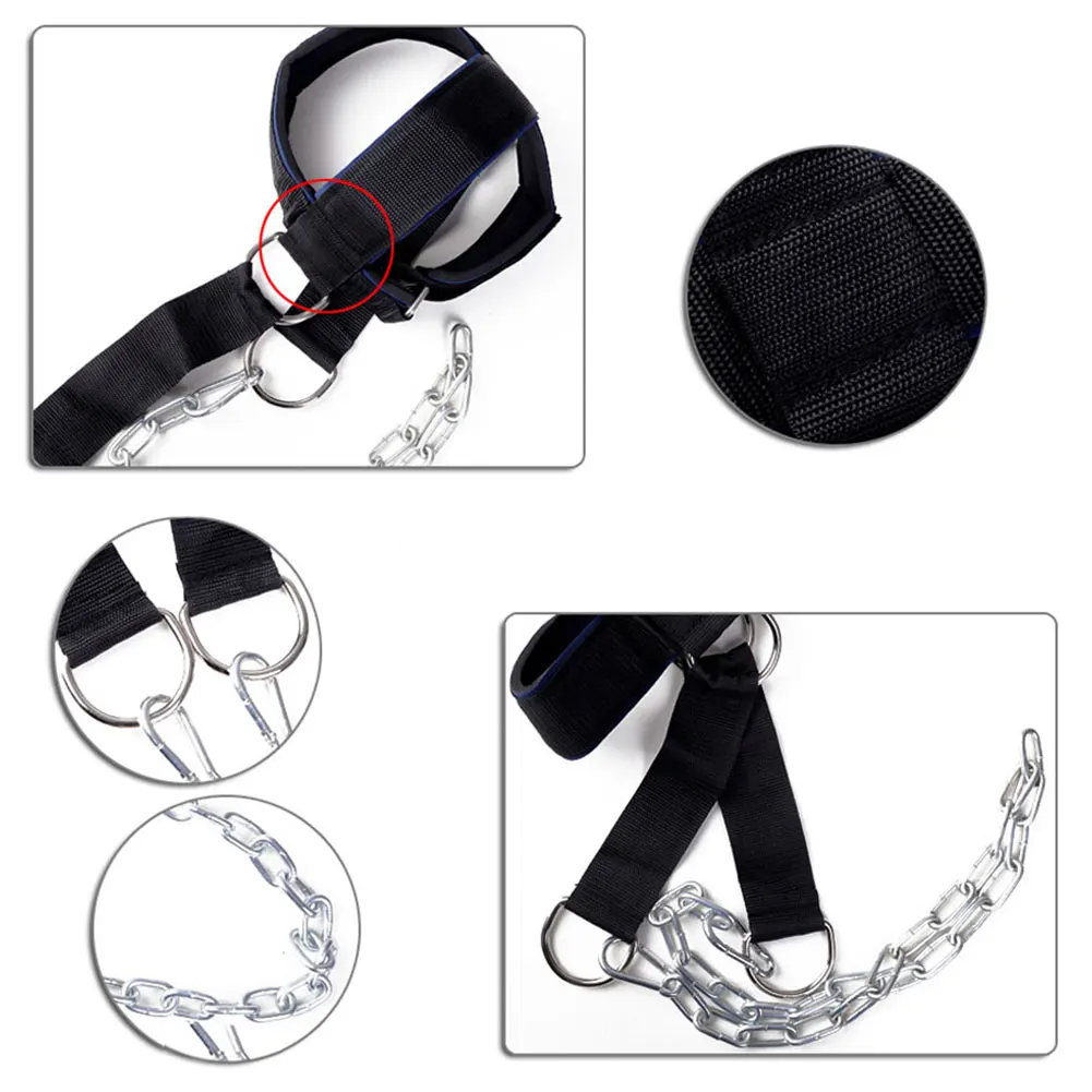 

Neck weight Lifting Grip Wrist Wraps Strength Head Neck Training Fitness Weight Bearing Cap Shoulder Muscle Weight Trainer