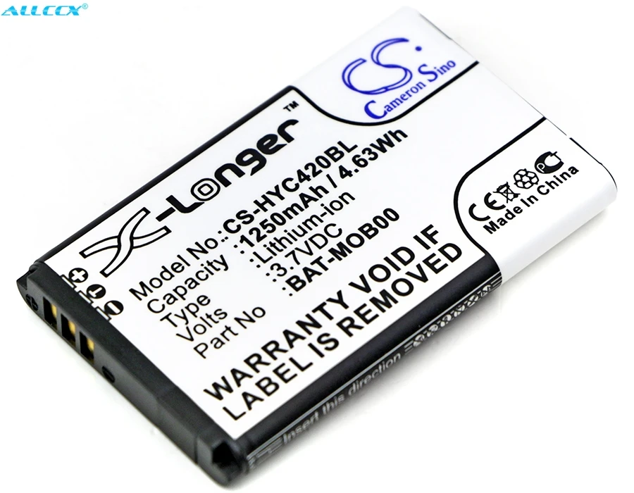 BAT-MOB00 батареи Cameron Sino 1250mAh для Honeywell Captuvo 70e 75e SL22 Sled SL42 SL62 | Электроника