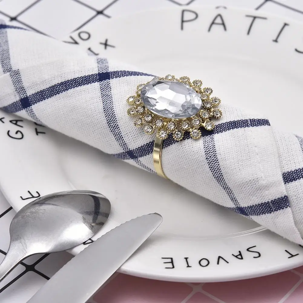 Цинковое кольцо для салфеток с пряжкой многофункциональное полотенце салфетка