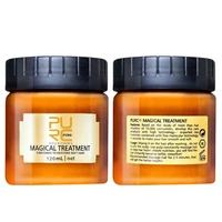 free shipping 60120ml original purc keratin hair mask magical keratin hair treatment cream 5 seconds repairs damage hair
