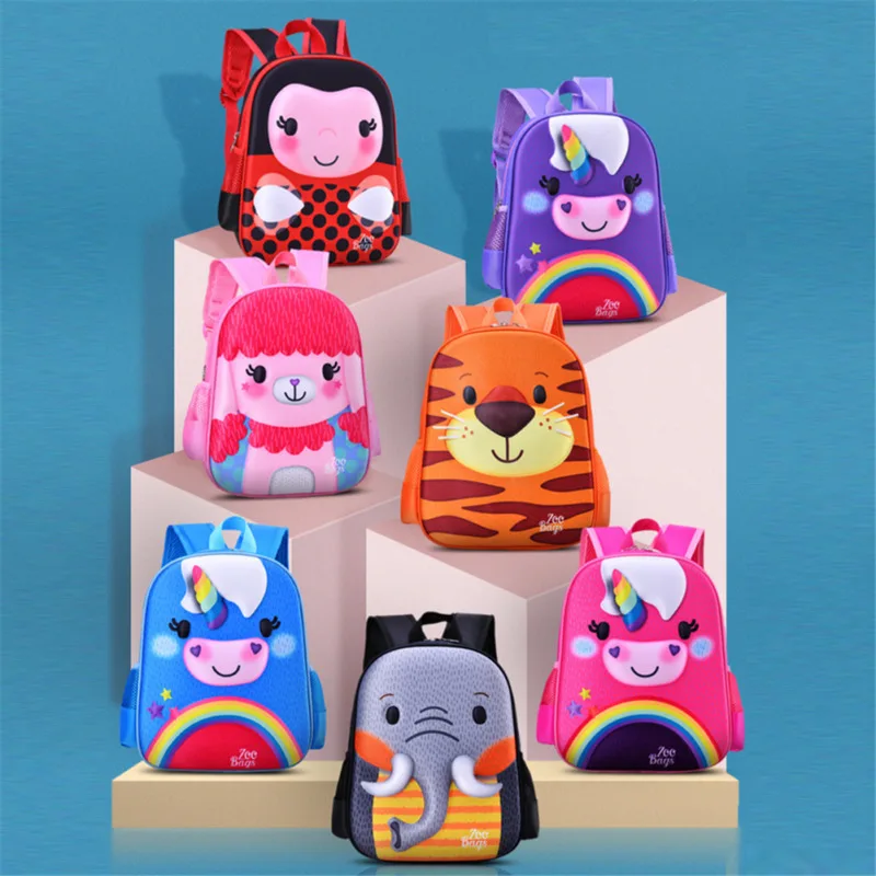Новинка 2020 хит продаж милый рюкзак для маленьких мальчиков и девочек школьная