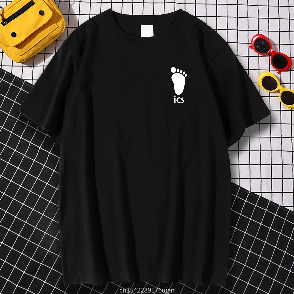 

Kohpweran White Footboard Ics Printing Women Tshirts Fitted Harajuku Streetwear Casual Breathable Short Sleeve Oversized T Shirt