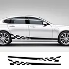 Наклейки на двери автомобиля, боковые полосы, автомобильные аксессуары для Volvo S60, V70, C70, XC70, C30, S80, V50, V60, V90, XC40, XC60, S90, AWD, T6, S40, V40, XC90