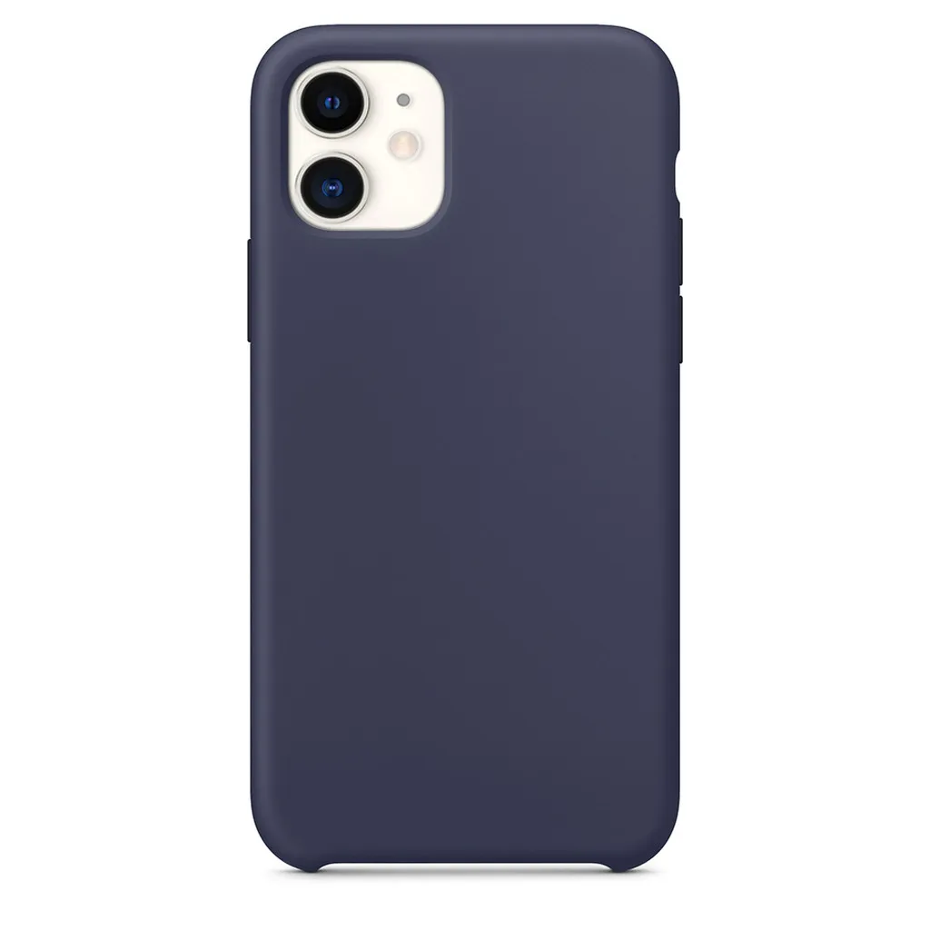 Роскошный оригинальный силиконовый чехол для телефона iPhone 11 Pro Max Чехол без