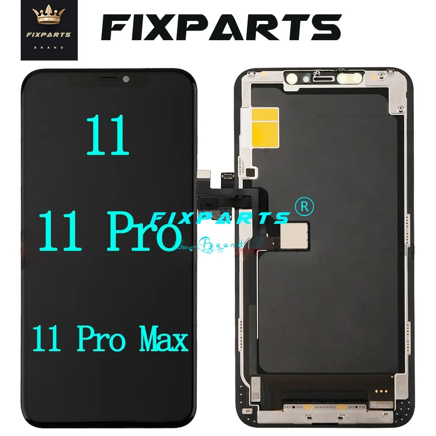 Для iPhone 11 ЖК-дисплей сенсорный экран дигитайзер для iPhone 11 Pro ЖК-сборка запасные части 11 Pro Max телефон lcd s Чехол