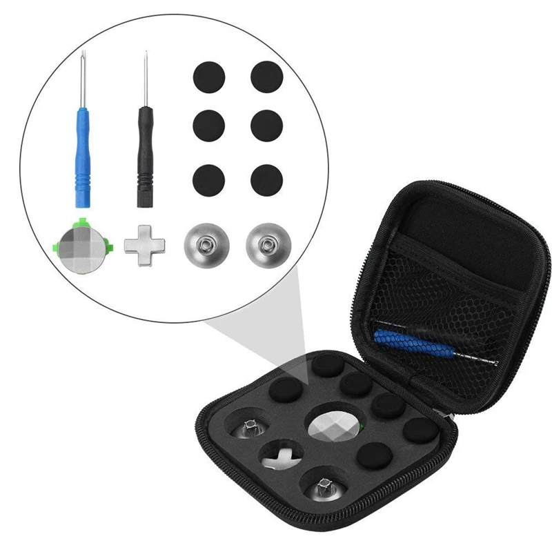 11 шт игровой контроллер Металлические Магнитные джойстики запасные части для Xbox