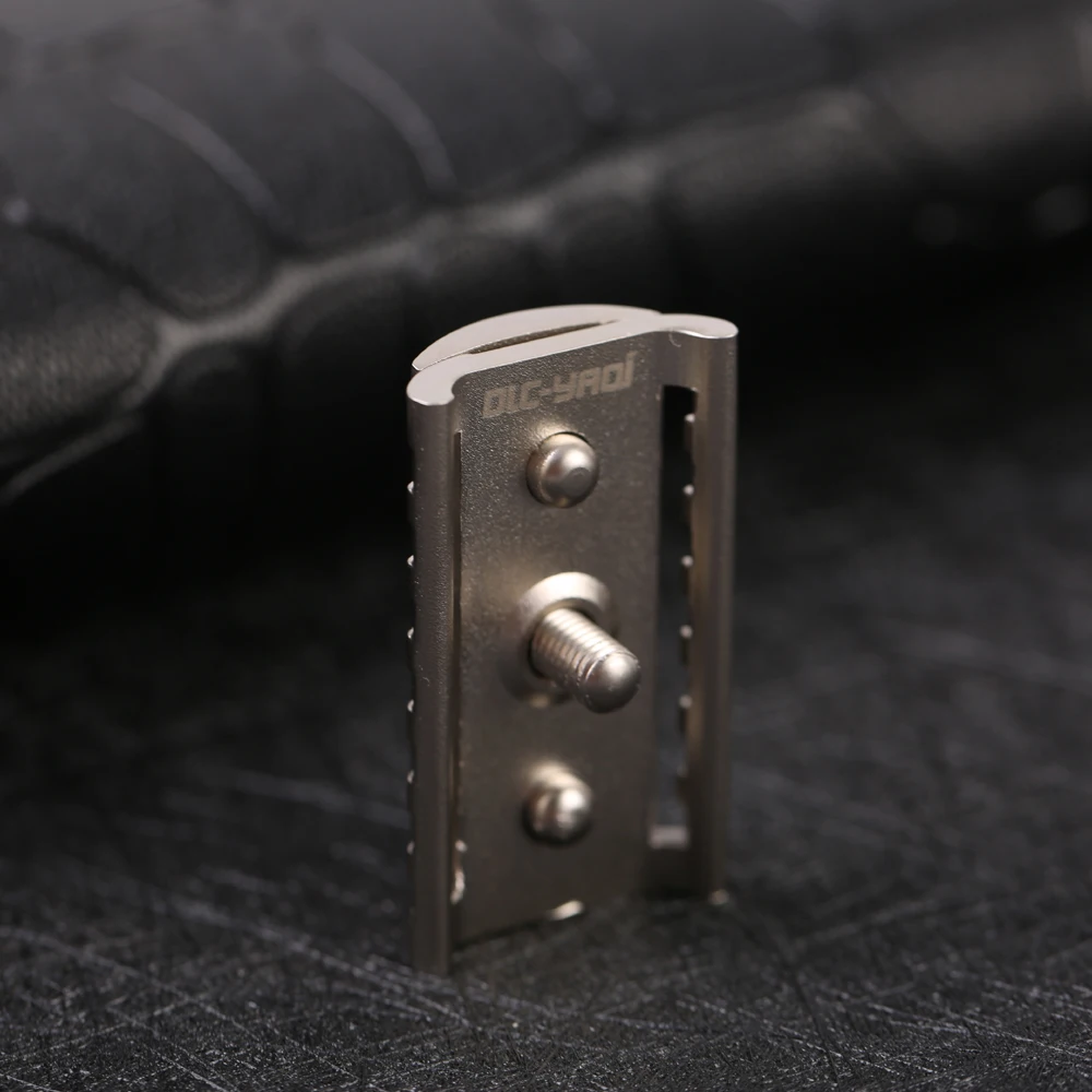 Yaqi Matte Nickle Color KNIGHT-HELMET Safety Razor Head for Shaving Razors | Красота и здоровье