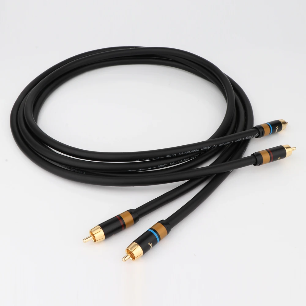 

Кабель аудиосигнала Preffair с позолоченным RCA на RCA