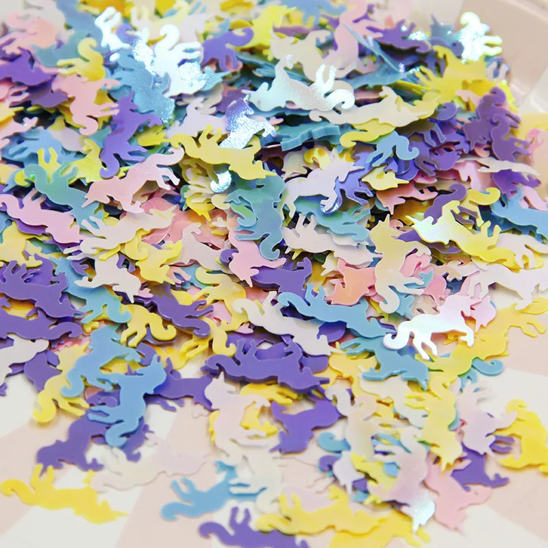 10 г Русалка в форме единорога Блестки для рукоделия DIY шитье пайетками ногти