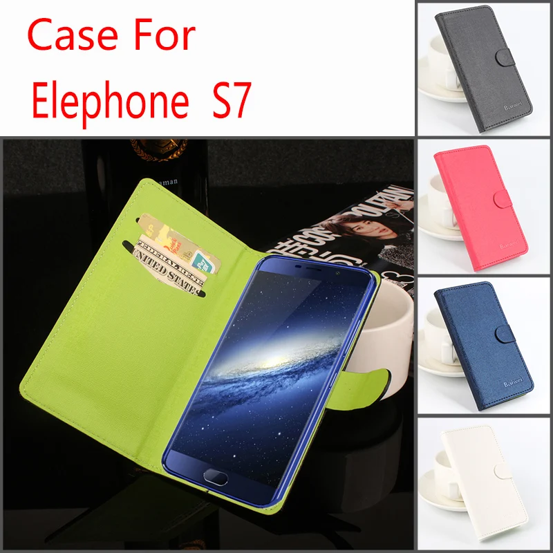 Flip leather Case For Elephone S7 Phone Wallet P8 Mobile bag case Pro protection Cover | Мобильные телефоны и аксессуары