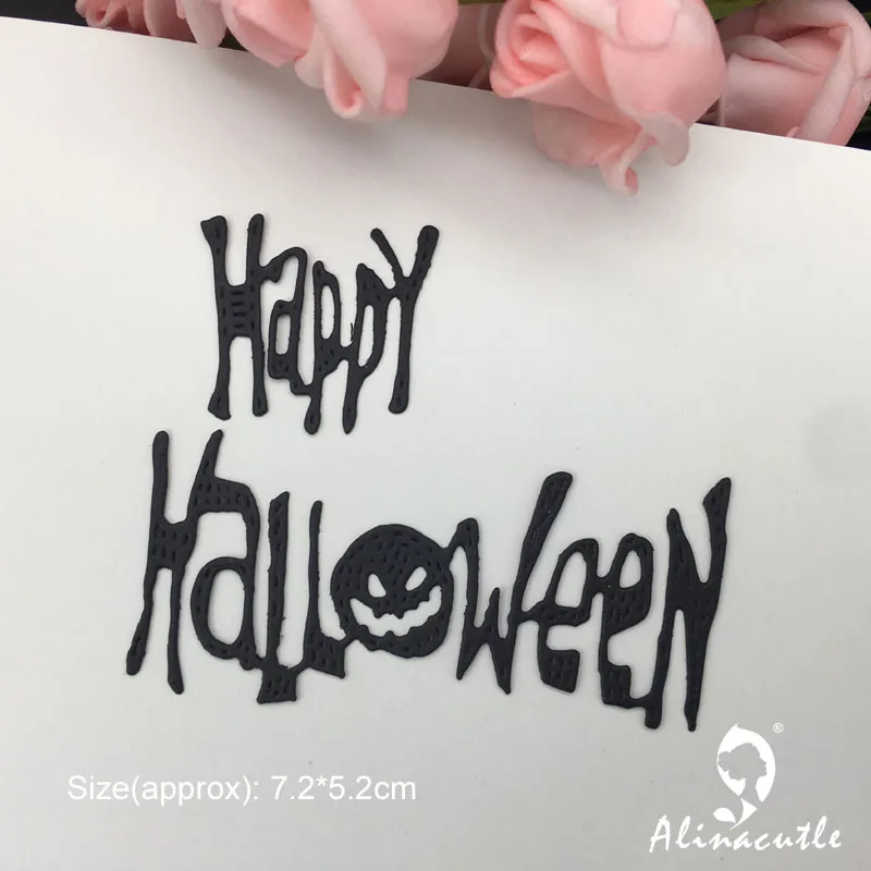 Штамповка для резки металла штамповка скрапбукинга на Хэллоуин ручная работа