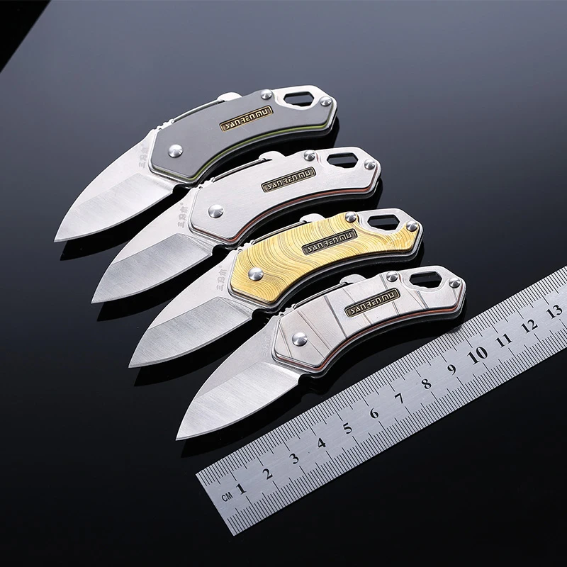 Sanrenmu 4077 Карманный EDC для выживания Инструменты Мини Складной нож с открывалкой для бутылок гаечный ключ для кемпинга туризма и путешествий
