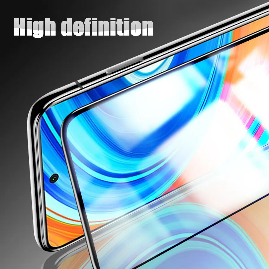 Защитное стекло закаленное 20D для Xiaomi 9 Pro Max 8 8T 7 8A Poco X2 F2|Защитные стёкла и плёнки