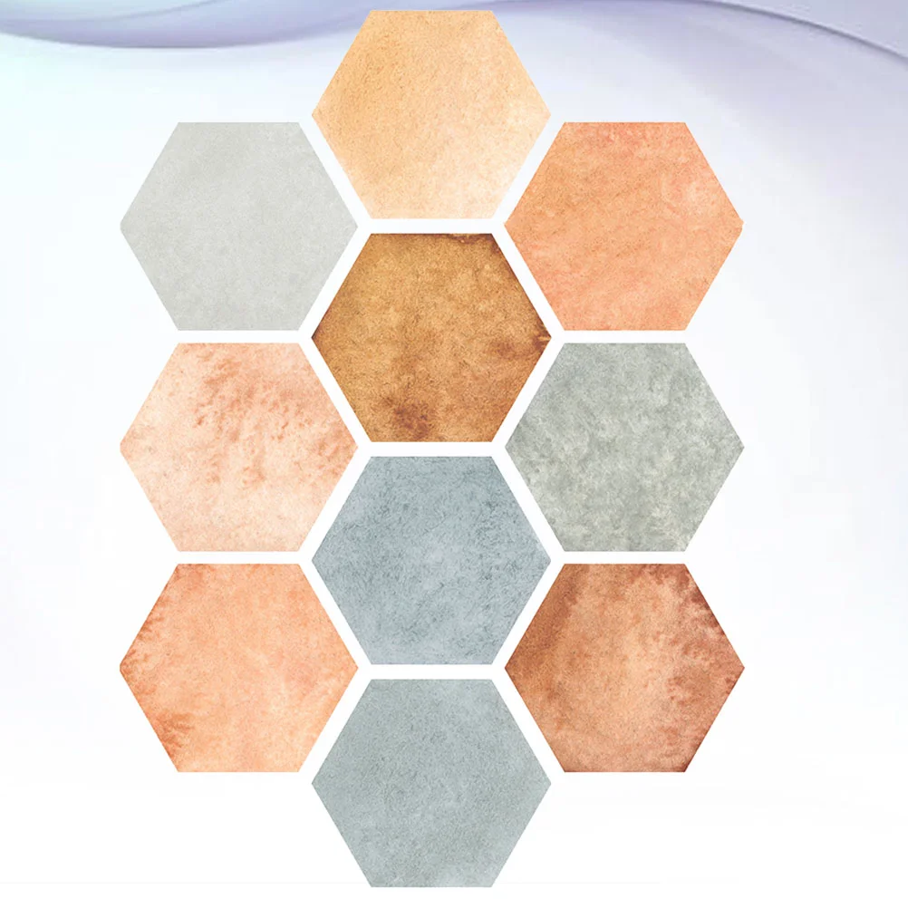 

10 шт., самоклеящиеся наклейки на пол