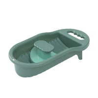 mini hand washboard pp underwear washboard portable household washing board with anti slip hand guard for underwear baby clot