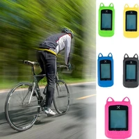 bicycle computer case for xoss g protective case silicone cover compatible xoss g plus bicycle computer wireless gps speedometer