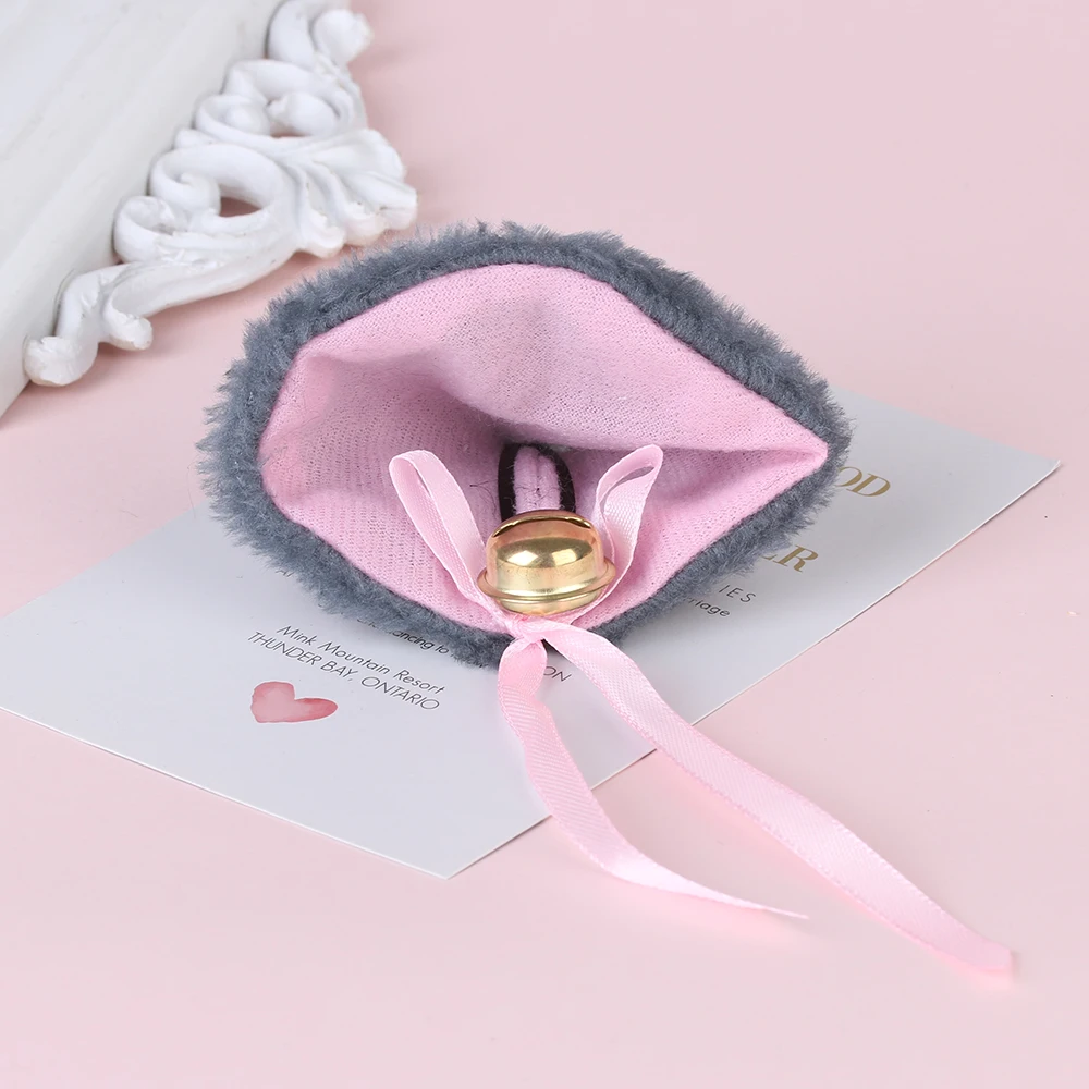 1 пара плюшевых пушистых заколок из искусственного меха с кошачьими ушками на