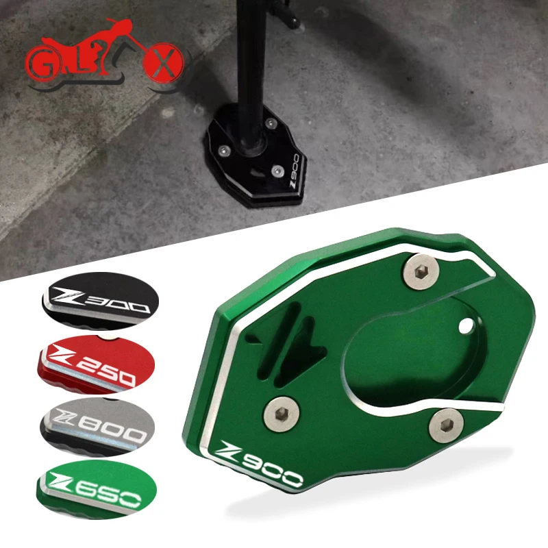 Аксессуары для Kawasaki Z650 Z900 Z300 Z250 Z800 Z 650 900 300 250 CNC подставка боковая удлинитель
