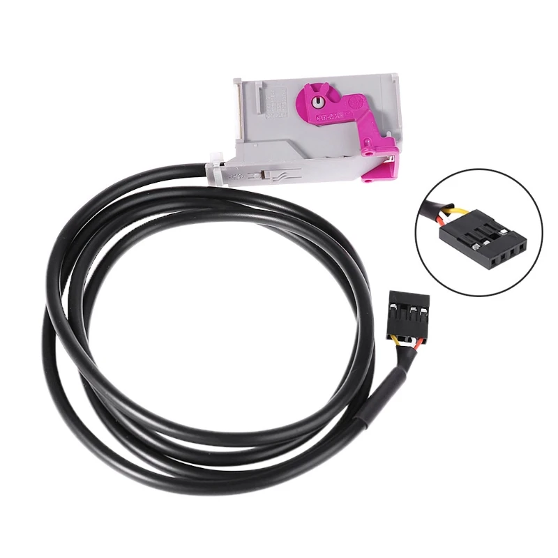 

Автомобильный вспомогательный адаптер для навигации Aux 32pin Plug для audi