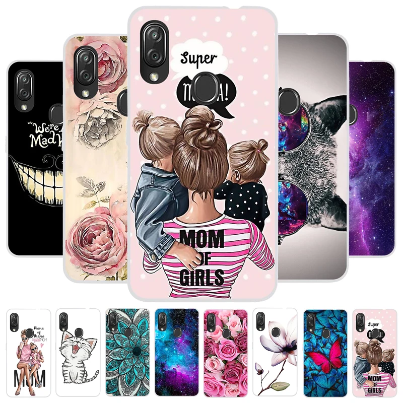Чехол для ZTE Blade V10 Vita мягкий силиконовый чехол бампер из ТПУ телефона s