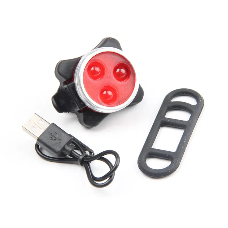 COB светодиодный велосипед горный USB зарядка фары Набор предупреждений огни