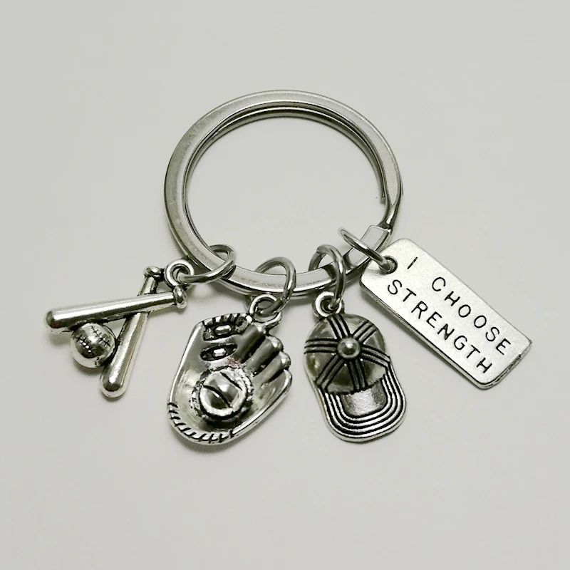 

Бейсбольная перчатка, бейсбольная бита, бейсбольная кепка, брелок, подарочные аксессуары для занятий спортом, подарок для одноклассника