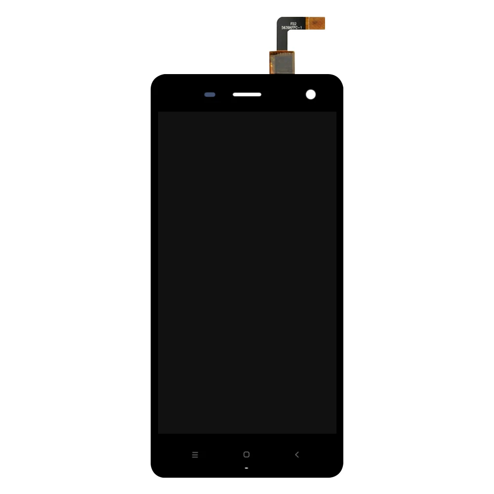 Сенсорный ЖК экран для Xiaomi Mi4 дигитайзер с рамкой оригинальная замена черный